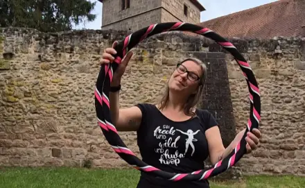 hooptimal rosa-weiß